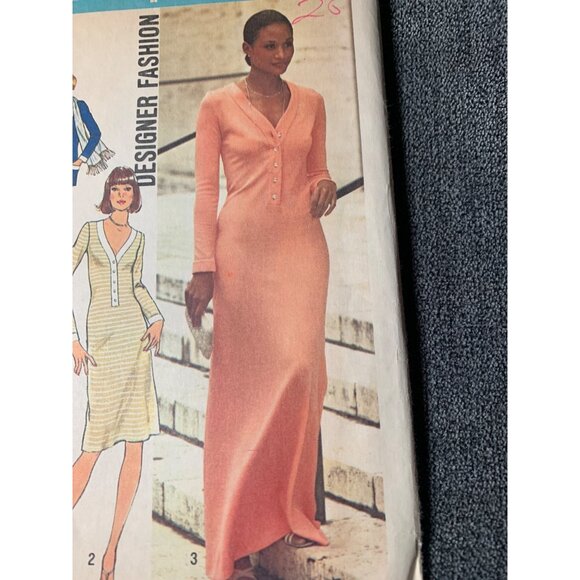 Simplicity Misses Dress Sewing Pattern sz 14 7131 - uncut - Picture 8 of 10